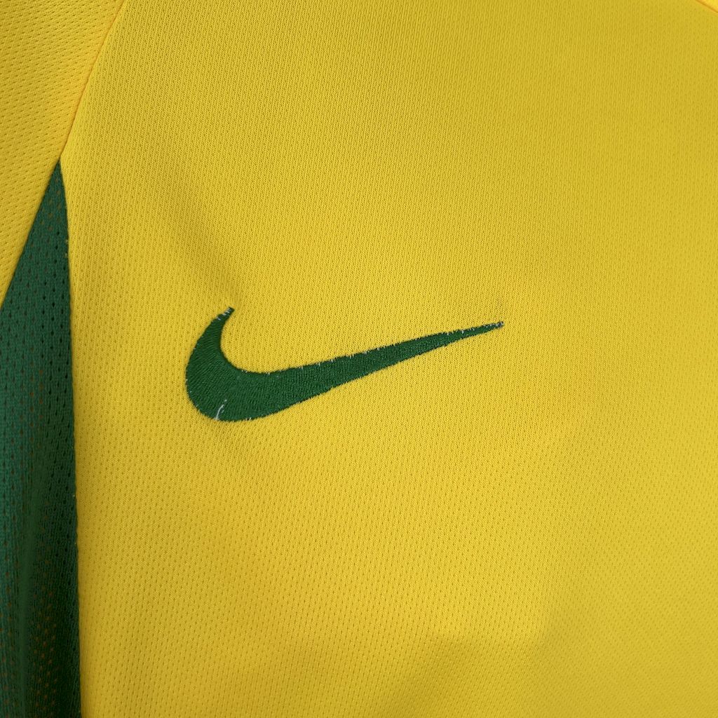 Camisa Brasil 2002 Titular - Retrô