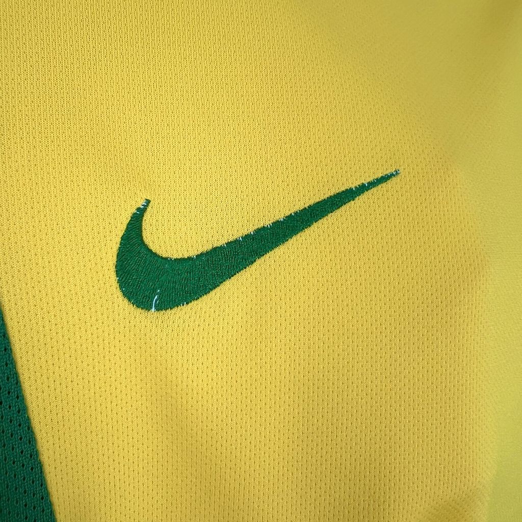 Camisa Brasil 2002 Titular - Retrô