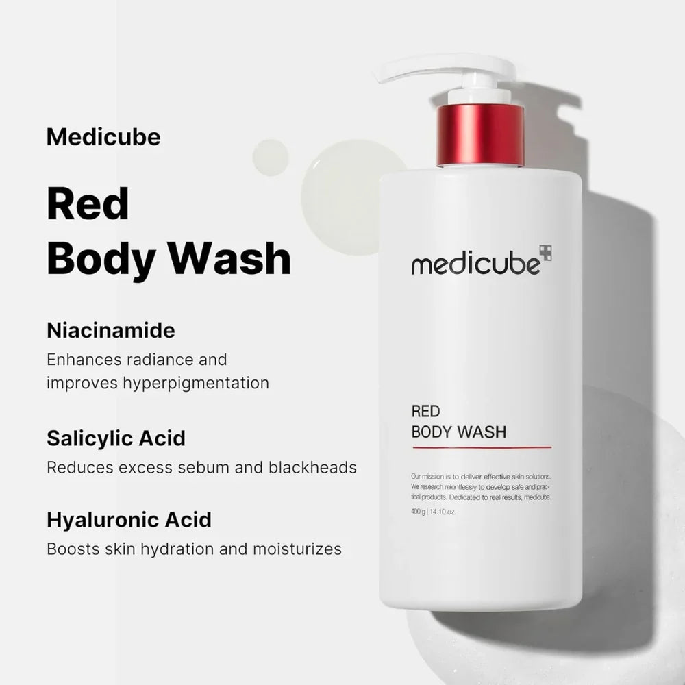 Red Acne Body Wash