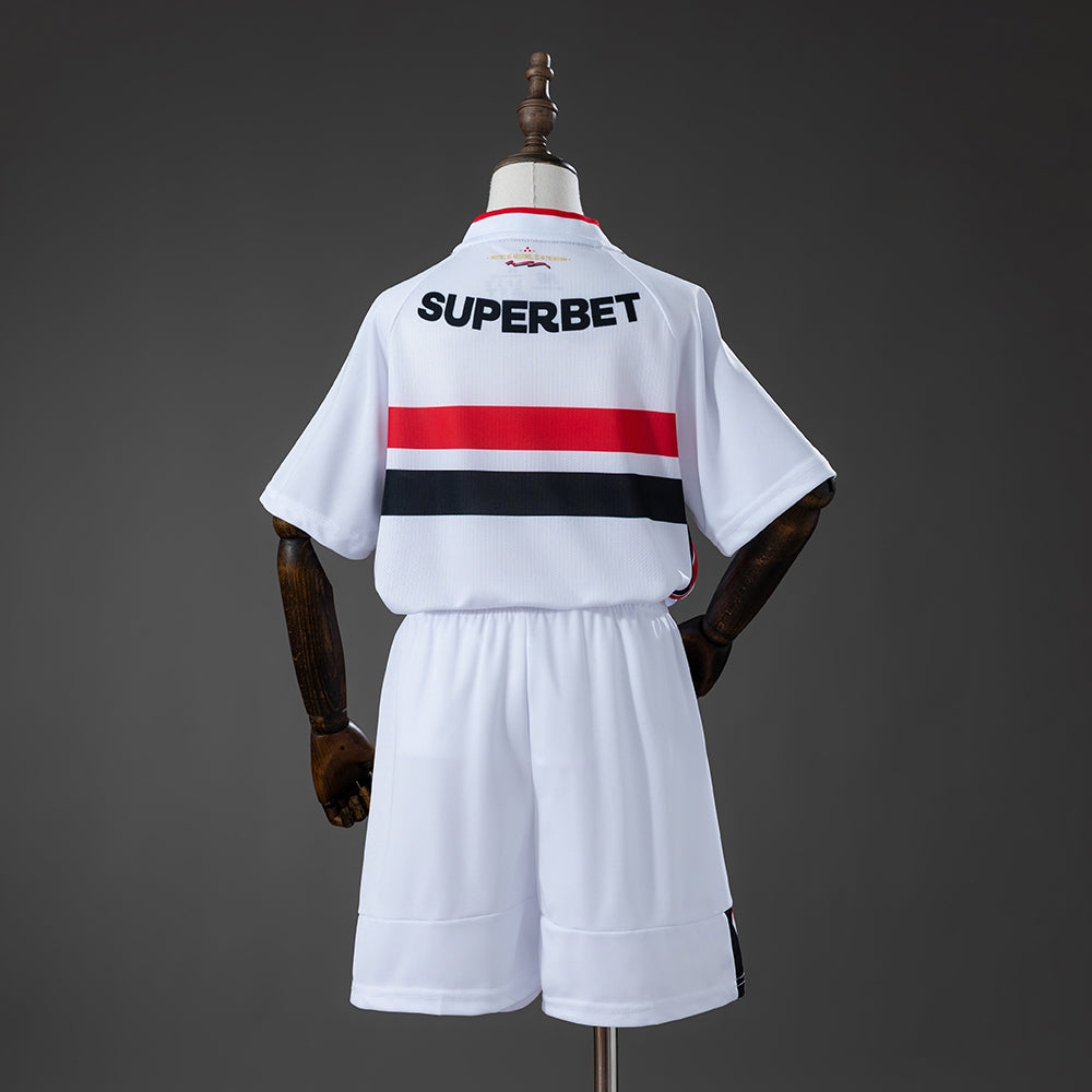 Kit Infantil São Paulo 26/27 Titular - Torcedor