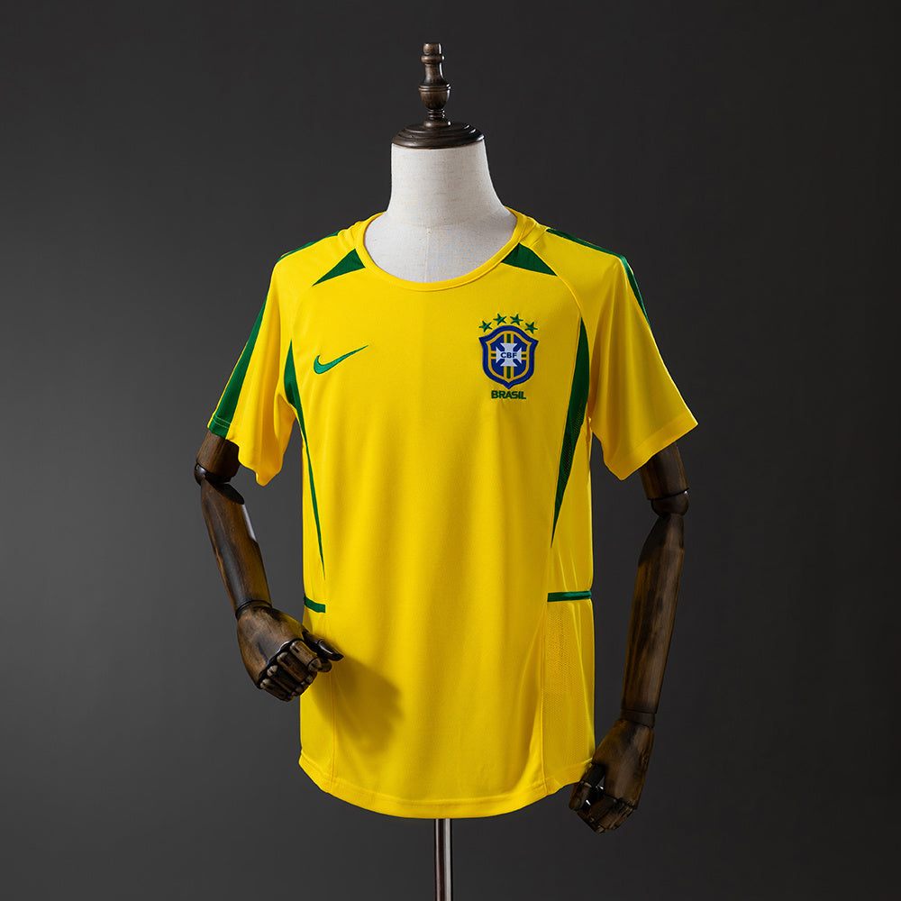 Camisa Brasil 2002 Titular - Retrô