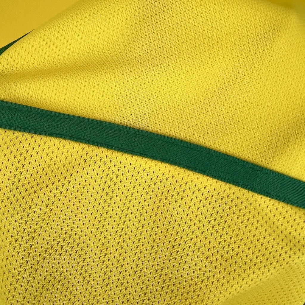 Camisa Brasil 2002 Titular - Retrô